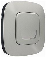 Умный выключатель беспроводной Valena Allure Netatmo 1-кл. IP20 алюминий