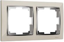 Рамка универсальная Werkel Snabb 2-м. слоновая кость/хром картинка