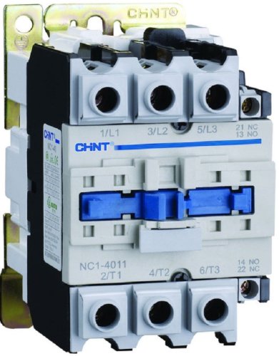 Контактор CHINT NC1-4011 3п 1НО+1НЗ 40А 110В тип АС3 картинка
