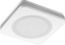 Светильник встраиваемый (панель) Feron AL601 LED 220В 7Вт 560Лм 4000К IP20 Квадрат/Белый/Просвет картинка 