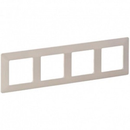 Рамка универсальная Legrand Valena Life 4-м. слоновая кость  картинка фото 2