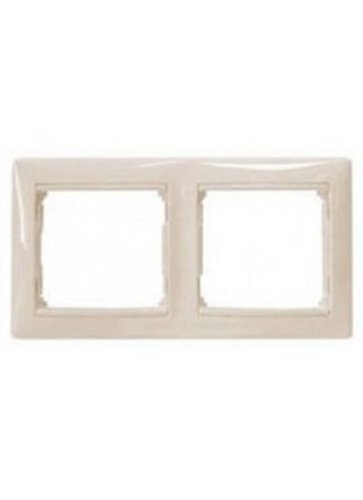 Рамка горизонтальная Legrand Valena 2-м. слоновая кость картинка фото 2