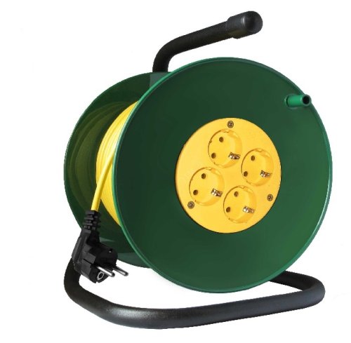 Удлинитель на катушке с заземлением Союз 4х30м 16А 3500Вт IP20 фото фото 2 Удлинитель на катушке с заземлением Союз 4х30м 16А 3500Вт IP20 картинка фото 2