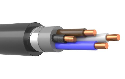 Кабель силовой ВБШвнг(А)-LS 4х4 (N) 0.66кВ ГОСТ картинка