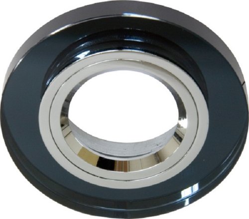 Светильник встраиваемый Feron MR16 G5.3 Черный-серебро 8060-2 SV/SV картинка 
