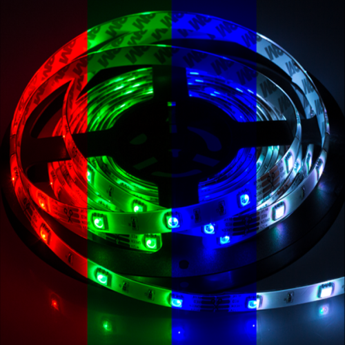 Светодиодная лента 12В LLT LS-50RGB-30/65 7,2Вт 30LED IP65 фото фото 3 Светодиодная лента 12В LLT LS-50RGB-30/65 7,2Вт 30LED IP65 картинка фото 3
