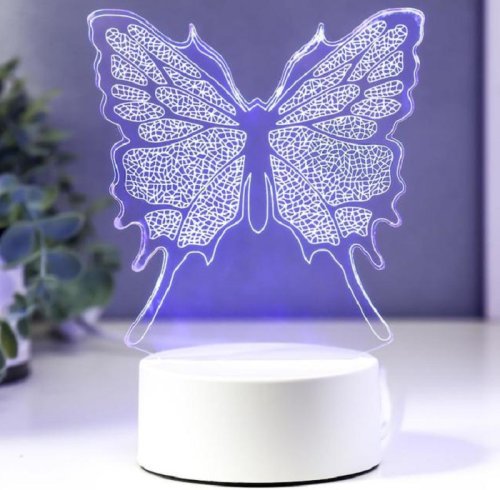 Светильник ночник "Бабочка" RGB картинка 