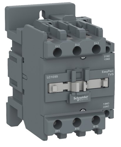 Контактор Schneider Electric TeSysE 3п 1НО+1НЗ 160А 230В тип AC3 картинка фото 2