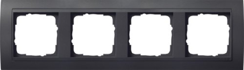 Рамка универсальная Gira Event Clear 4-м. антрацит/антрацит фото Рамка универсальная Gira Event Clear 4-м. антрацит/антрацит картинка