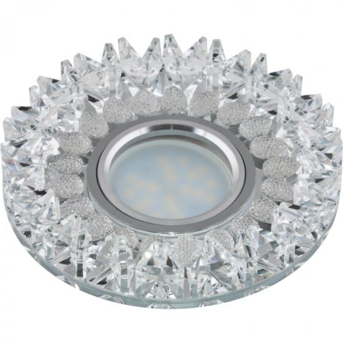 Светильник встраиваемый Fametto/Peonia DLS-P101 GU5.3 CHROME/CLEAR картинка  фото 2