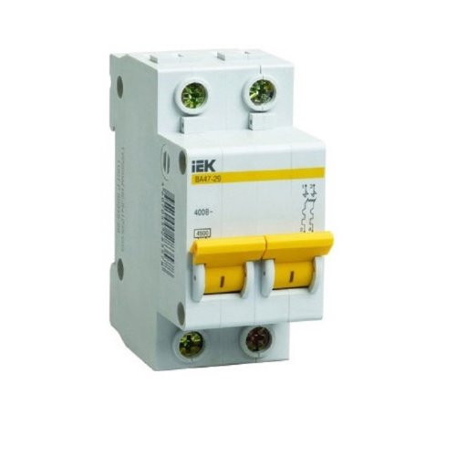 Выключатель автоматический IEK KARAT ВА47-29 2п 32А C 4.5кА  картинка фото 2