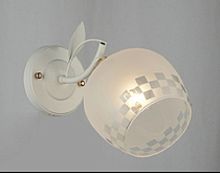 Бра однорожковое Мелодия Света Е27 Белый/золото картинка 