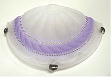 Светильник накладной "Орхидея" Альфа Лайт ЛОН 220В Е27 1х60Вт Голубой/Бра 1/2 картинка 