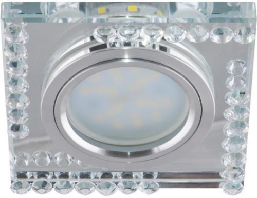 Светильник встраиваемый Fametto/Luciole DLS-L101 GU5.3 CHROME/CLEAR картинка 