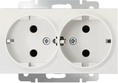 Розетка с заземлением без рамки Werkel 1-м. 2-мод. перламутровый рифленый фото фото 2 Розетка с заземлением без рамки Werkel 1-м. 2-мод. перламутровый рифленый картинка фото 2