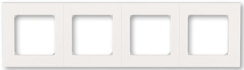 Рамка универсальная ABB EPJ Levit 4-м. жемчуг/ледяной картинка