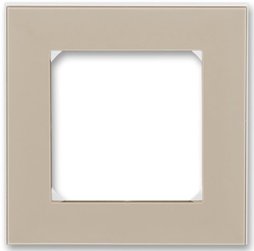 Рамка универсальная ABB EPJ Levit 1-м. кофе макиато/белый картинка
