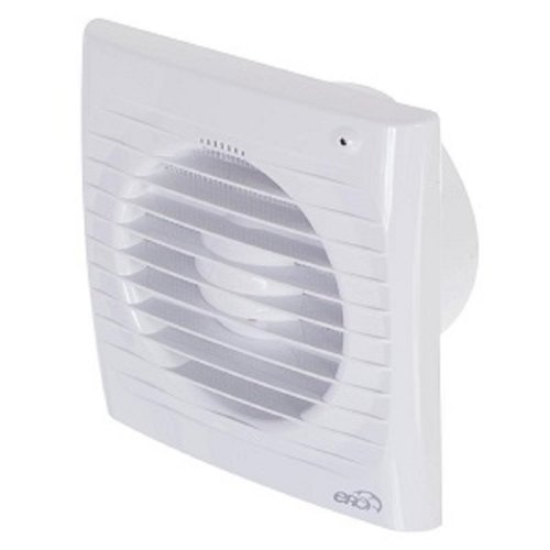 Вентилятор осевой Era 4S ET-02 D100 с сеткой таймером и тяговым выключателем белый  картинка фото 3