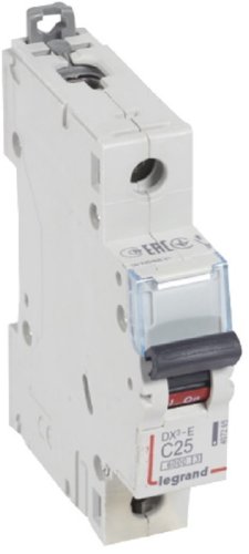 Выключатель автоматический Legrand DX3-E 6000 1п 25А C 6кА картинка