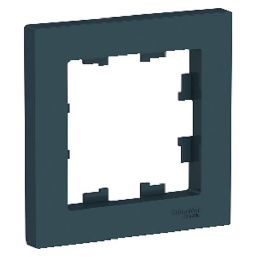 Рамка универсальная Systeme Electric AtlasDesign 1-м. изумруд картинка фото 2