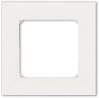 Рамка универсальная ABB EPJ Levit 1-м. жемчуг/ледяной картинка