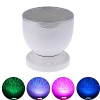 Ночник проектор 5Вт 270° USB/ПДУ/белый картинка 