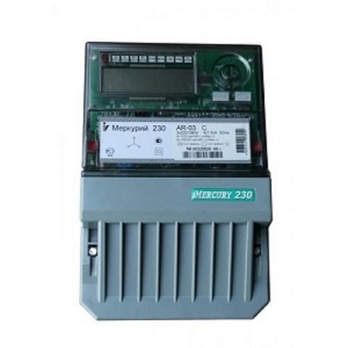 Счетчик электроэнергии 3Ф однотарифный Меркурий 230 AR-03 R 5-7.5А Т1 D 230/400В RS485, ЖК фото фото 2 Счетчик электроэнергии 3Ф однотарифный Меркурий 230 AR-03 R 5-7.5А Т1 D 230/400В RS485, ЖК картинка фото 2
