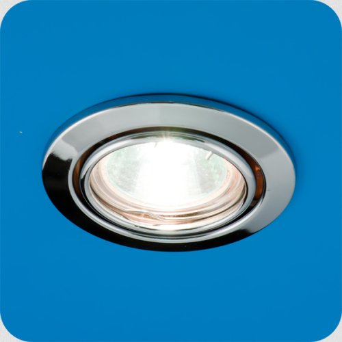 Светильник встраиваемый Италмак Montana 51 1 05 под галоген. лампу MR16 хром IT8103 картинка  фото 2