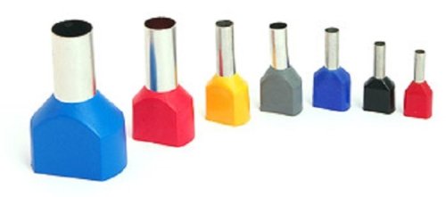 Наконечник штыревой втулочный изолированный двойной КВТ НШВИ(2) 4.0-12 79470 картинка фото 2