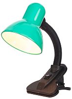 Светильник настольный Мелодия Света ЛОН 220В E27 60Вт Голубой/прищепка картинка 