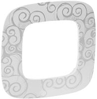 Рамка универсальная Legrand Valena Allure 1-м. нарцисс/хром картинка