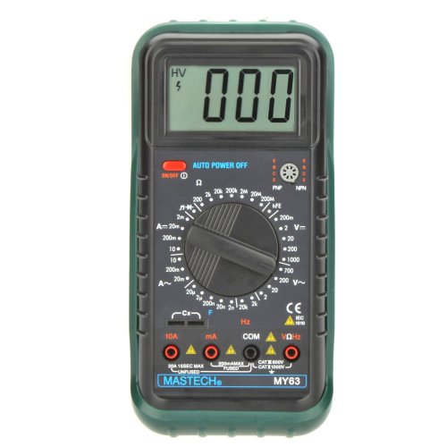 Мультиметр цифровой Mastech MY63  картинка фото 2