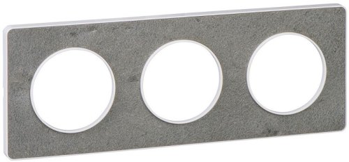 Рамка универсальная Schneider Electric Odace 3-м. камень морской камень/белый фото Рамка универсальная Schneider Electric Odace 3-м. камень морской камень/белый картинка