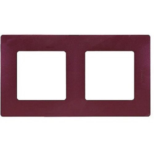 Рамка универсальная Legrand Etika 2-м. сливовая  картинка фото 2