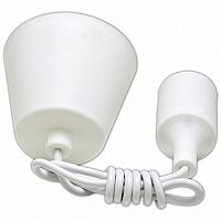 Светильник подвесной Smartbuy 230V E27 Белый/1м картинка 