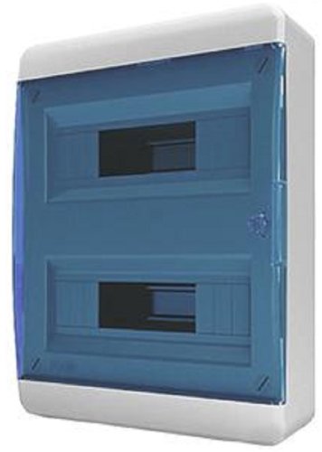 Бокс пластиковый Tekfor ЩРН-П-24 BNS 40-24-1 (385х290х102мм) IP41 синяя дверца картинка 