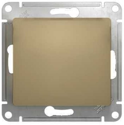 Выключатель без рамки Systeme Electric Glossa 1-кл. титан картинка фото 2