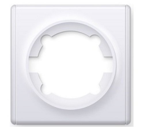 Рамка универсальная OneKeyElectro Florence 1-м. белый картинка фото 2