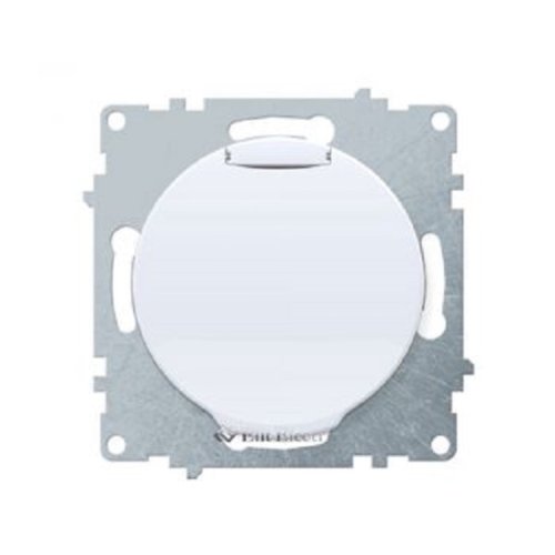 Розетка с заземлением без рамки OneKeyElectro Florence 1-м. крышка шторки белый фото фото 2 Розетка с заземлением без рамки OneKeyElectro Florence 1-м. крышка шторки белый картинка фото 2