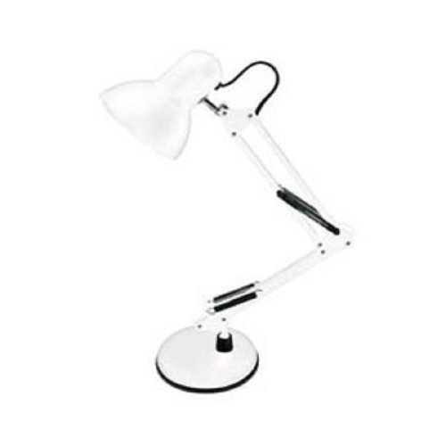 Светильник настольный General ЛОН GTL-035 220В 60Вт Белый/подставка+струбцина фото Светильник настольный General ЛОН GTL-035 220В 60Вт Белый/подставка+струбцина картинка
