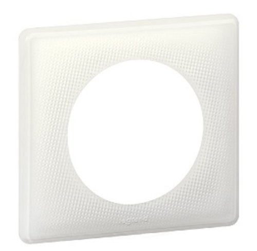 Рамка универсальная Legrand Celiane 1-м. металл белый муар картинка фото 2