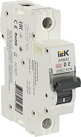Выключатель автоматический IEK ARMAT M10N 1п 2А D 10кА картинка