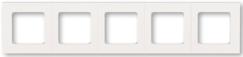 Рамка универсальная ABB EPJ Levit 5-м. жемчуг/ледяной картинка