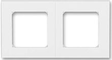 Рамка универсальная ABB EPJ Levit 2-м. белый/ледяной картинка