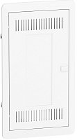 Слаботочный щит внутренний Schneider Electric Resi9 KV 3-х ряд., (585x330x90мм) IP30 белая дверца