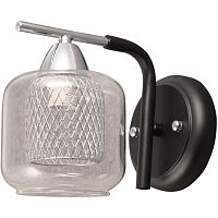 Бра однорожковое Rivoli Модерн Multistrato A1 CR Е14 Черный/хром картинка 