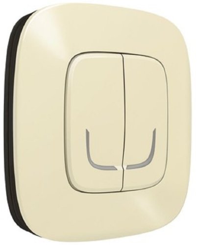 Умный выключатель беспроводной Valena Allure Netatmo 2-кл. IP20 слоновая кость Умный выключатель беспроводной Valena Allure Netatmo 2-кл. IP20 слоновая кость