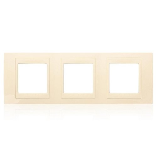 Рамка горизонтальная Schneider Electric Unica 3-м. бежевый фото фото 2 Рамка горизонтальная Schneider Electric Unica 3-м. бежевый картинка фото 2