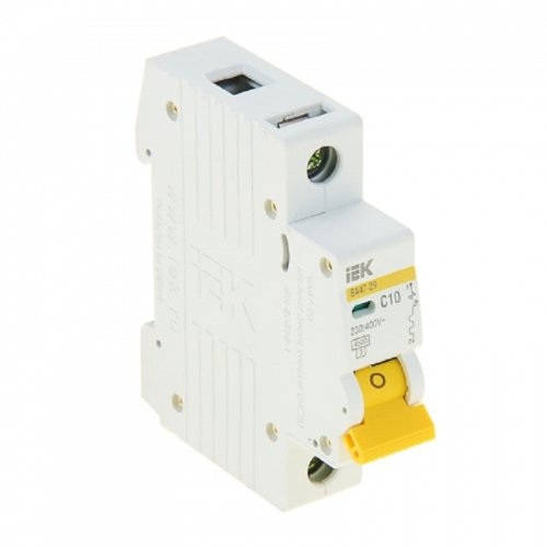 Выключатель автоматический IEK KARAT ВА47-29 1п 10А C 4,5кА картинка фото 2