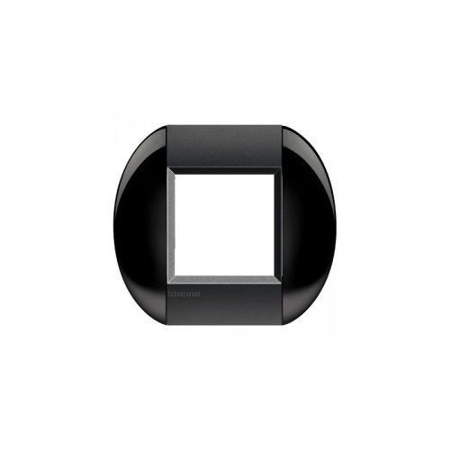 Рамка овальная Legrand BTicino LivingLight 2 мод Черный фото фото 2 Рамка овальная Legrand BTicino LivingLight 2 мод Черный картинка фото 2